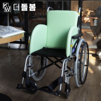 강원전자 더돌봄 휠체어용 피타트 쿠션 (그린) DB-CSKUGR