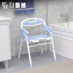강원전자 더돌봄 접이식 목욕의자 (스카이블루) DB-B2009