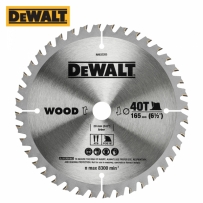 디월트 DWA612240W 165mm 40T 목재용 Thin Kerf 원형톱날