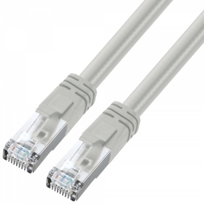 강원전자 산와서플라이 CAT.6 UTP PoE 랜 케이블 20m (그레이) KB-T6POE-20