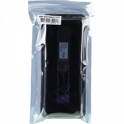 강원전자 넷메이트 100G 싱글모드 QSFP28 BiDi LR1 광 모듈 (TX1271nm/RX1331nm, 10km) NM-SFS100GT1210