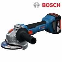 보쉬 GWS 18V-8 100mm 충전 앵글 그라인더 세트 06019N90B1