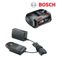 보쉬 AL 18V-20 & PBA 18V 2.5Ah 홈앤가든 배터리 충전기 세트 1600A031T3