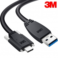 3M USB3 Vision AM-CM 케이블 2m 1U30A-TC2-SA1-200