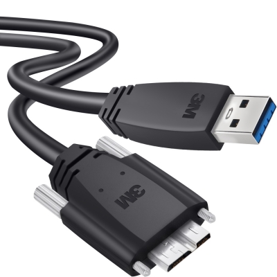 3M USB3 Vision 1천만회 내굴곡성 Medium-Flex AM-MicroB 케이블 2m 1U30S-MB2-SA1-200