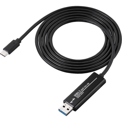 강원전자 산와서플라이 USB3.0 C타입 KM 데이터 통신 컨버터(키보드/마우스 공유) 500-USB070