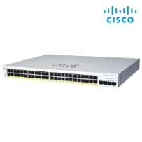 시스코 48포트 PoE 기가비트 스위칭 허브, 382W PoE+ / 10G SFP+ 4포트 CBS220-48P-4X