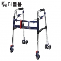 강원전자 더돌봄 고령자용 보행차(성인용보행기, 소) DB-M0294WT