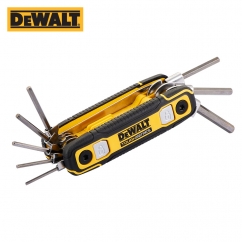 디월트 8 in 1 접이식 SAE 인치 육각 렌치 DWHT70266