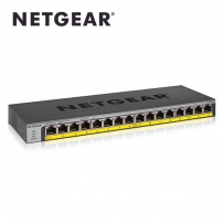 넷기어 16포트 기가비트 스위칭 허브, 76W PoE+ GS116LP