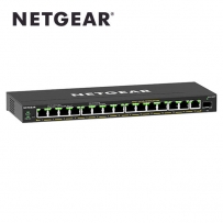 넷기어 16포트 기가비트 스위칭 허브, 231W PoE+ 15포트 / 1G SFP 1포트 GS316EPP