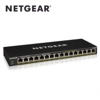 넷기어 16포트 기가비트 스위칭 허브, 115W PoE+ GS316P