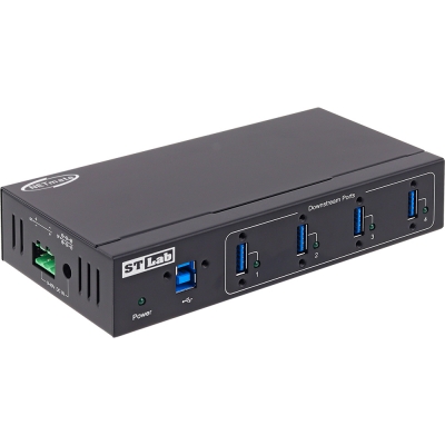 강원전자 넷메이트 산업용 USB3.0 4포트 허브 IU-131