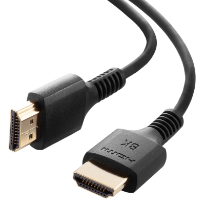 강원전자 산와서플라이 8K 60Hz HDMI 2.1 Slim 케이블 1.5m KM-HD20-US15