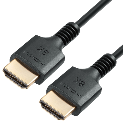 강원전자 산와서플라이 8K 60Hz HDMI 2.1 Slim 케이블 1.5m KM-HD20-US15