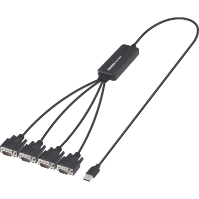 강원전자 넷메이트 USB2.0 to 4포트 RS232 시리얼 컨버터 KW-440N