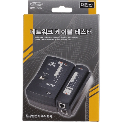 강원전자 넷메이트 네트워크 케이블 테스터 KW-G5N