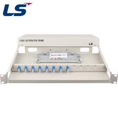 LS전선 12포트 1U 랙 타입 광분배함, 싱글모드 LC 16코어 LS-FDF-LC-SM-016-DP-I