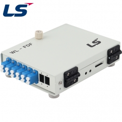 LS전선 8포트 미니 광분배함, 싱글모드 LC 12코어 LS-FDF-LC-SM-C-012-DP-MW