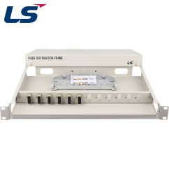 LS전선 12포트 1U 랙 타입 광분배함, 멀티모드 SC 12코어 LS-FDF-SC-MM-C-012-DP-I