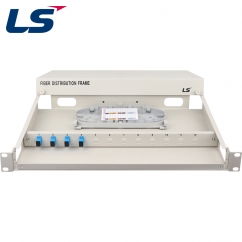 LS전선 12포트 1U 랙 타입 광분배함, 싱글모드 SC 4코어 LS-FDF-SC-SM-004-SP-I