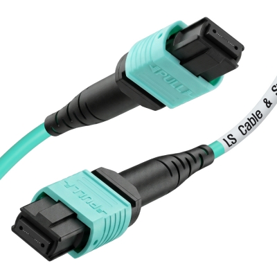 LS전선 OM3 8C MPO 광점퍼코드 2m LS-MTC-FF-M3-08ZB-002