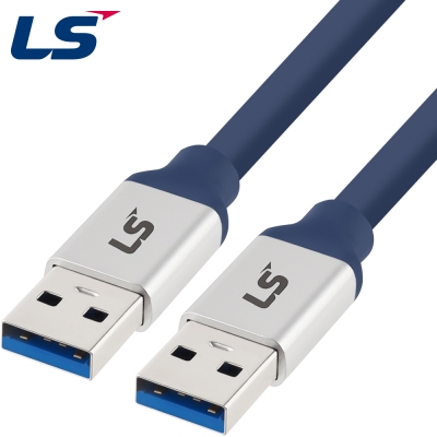 LS전선 USB3.0 슈퍼라이프사이클 High-Flex AM-AM 케이블 1m LS-UBA-30H-010