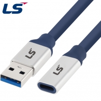 LS전선 USB3.0 슈퍼라이프사이클 High-Flex AM-CF 케이블 1m LS-UBCF-30H-010