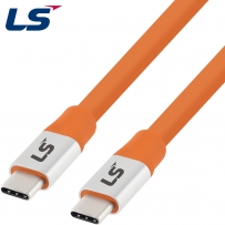 LS전선 USB2.0 슈퍼라이프사이클 High-Flex CM-CM 케이블 1m LS-UCC-20H-010