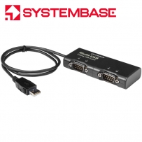 시스템베이스 USB2.0 to 2포트 RS232/422/485 컨버터 Multi-2/USB all