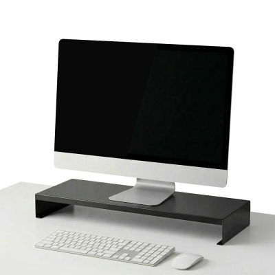 강원전자 넷메이트 다용도 메탈 받침대 700x240x80mm 블랙 NM-AM700BK