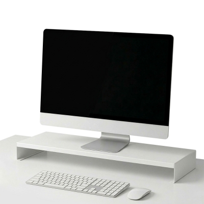 강원전자 넷메이트 다용도 메탈 받침대 900x300x80mm 화이트 NM-AM900WH