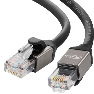강원전자 넷메이트 CAT.6A UTP Metal 랜 케이블 15m NM-C6AM15