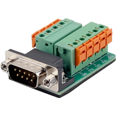 강원전자 넷메이트 DB9M / 9핀 터미널 블록 젠더 NM-DB9M02