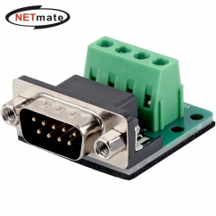강원전자 넷메이트 DB9M / 4핀 터미널 블록 젠더 NM-DB9M08