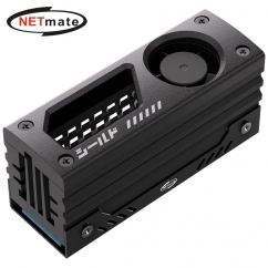 강원전자 넷메이트 M.2 SSD 알루미늄 방열판 (블랙) [EZDIY-FAB] NM-DPI236