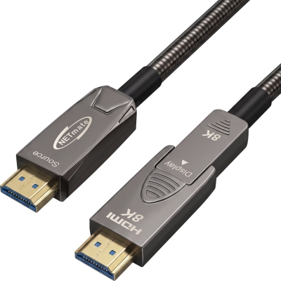 강원전자 넷메이트 아머드 HDMI2.1 AOC 배관용 케이블 7m NM-HAA07TD