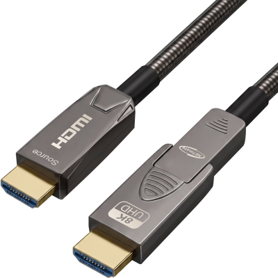 강원전자 넷메이트 아머드 HDMI2.1 AOC 배관용 케이블 10m NM-HAA10TD