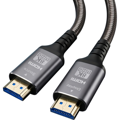 강원전자 넷메이트 아머드 HDMI2.1 AOC 케이블 15m NM-HAA15T
