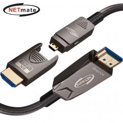 강원전자 넷메이트 아머드 HDMI2.1 AOC 배관용 케이블 20m NM-HAA20TD