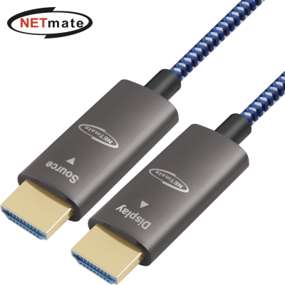 강원전자 넷메이트 HDMI2.1 Hybrid AOC 케이블 10m NM-HMP010