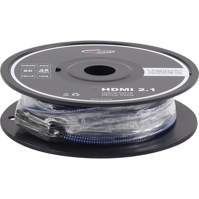 강원전자 넷메이트 HDMI2.1 Hybrid AOC 케이블 20m NM-HMP020
