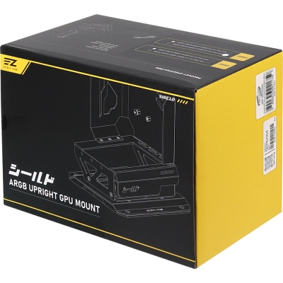 강원전자 넷메이트 PCI-E 5.0 라이저 케이블 400mm ARGB 지지대 키트, 화이트 [EZDIY-FAB] NM-HPI3451