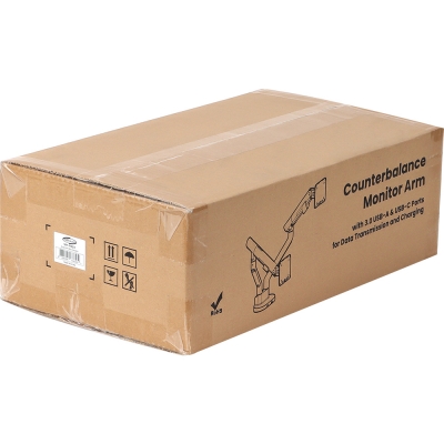 강원전자 넷메이트 관절형 듀얼 모니터 거치대 NM-MA23