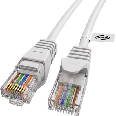 강원전자 넷메이트 CAT.6 UTP 랜 케이블 15m (화이트) NM-TC615