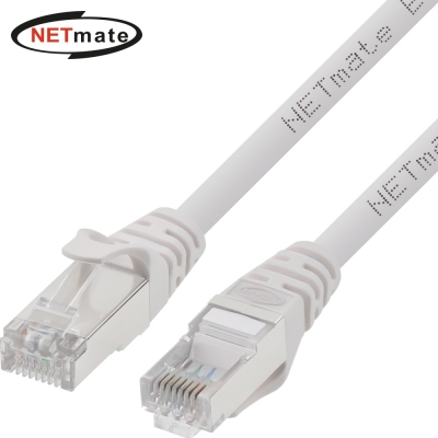 강원전자 넷메이트 CAT.7 SSTP 랜 케이블 5m (화이트) NM-TC705