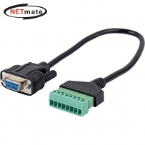 강원전자 넷메이트 DB9F / 8핀 터미널 블록 케이블 젠더 NM-TG15