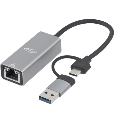 강원전자 넷메이트 USB3.0 2 in 1 기가비트 랜카드 NM-ULCA1G
