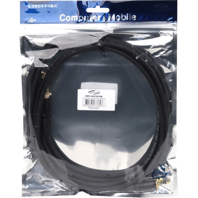 강원전자 넷메이트 TRS(5.5 Stereo)-스테레오 마이크 케이블 3m NMC-AU5303SB