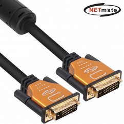 강원전자 넷메이트 DVI-D 듀얼 Gold Metal 케이블 5m NMC-DD50GZ